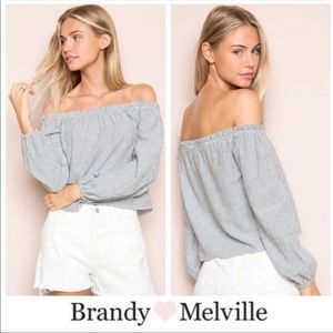 Brandt Melville off the shoulder top